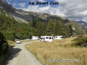 DOC Camping am Mt. Cook