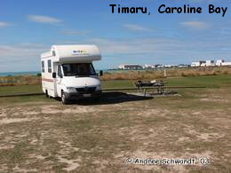 Camping Timaru, Caroline Bay